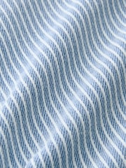 Blue Stripe 100% Cotton Cargo Wide Leg Jeans - Image 1 of 2