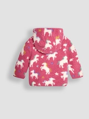 JoJo Maman Bébé Pink Unicorn Teddy Fleece - Image 2 of 3