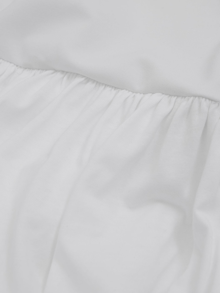 Reiss White Yara Removable Strap Jersey Beach Dress - Image 5 of 5 Reiss White Yara Removable Strap Jersey Beach Dress - Image 5 of 5