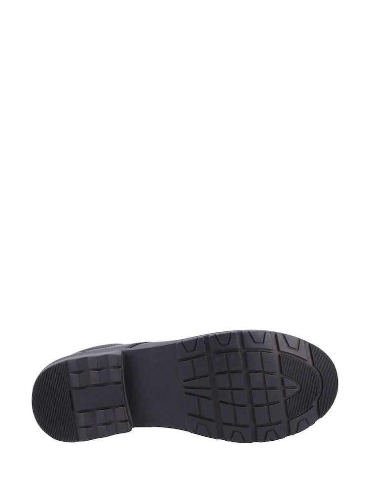 Hush Puppies Junior Bruno Black Shoes - Image 4 of 4