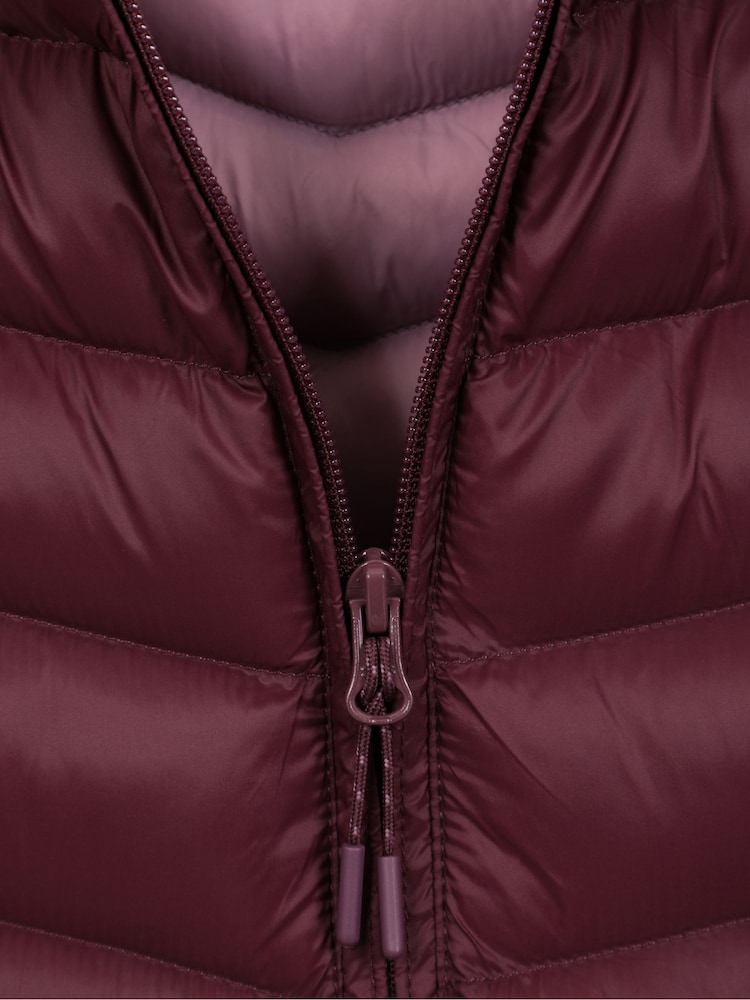 Mountain Warehouse Purple Womens Florence Long Padded Gilet - Image 4 of 4