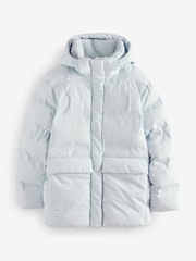 Pale Blue Elements Shower Resistant Padded Jacket - Image 5 of 12