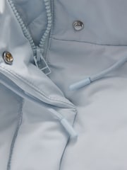 Pale Blue Elements Shower Resistant Padded Jacket - Image 9 of 12