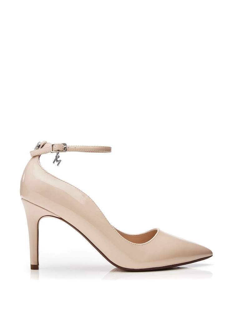 Natural - Pantofi cu decupaje și baretă la gleznă Moda In Pelle Natural Cristel - Imaginea 1 din 4