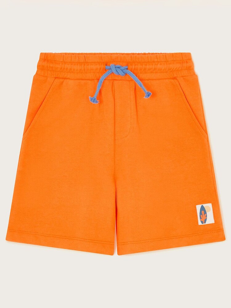 Monsoon Orange 100% Cotton Tie Sweat Shorts - Image 1 of 3