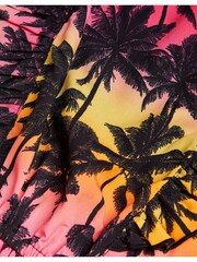 Monsoon Pink Ombre Palm Print Playsuit - Image 3 of 3