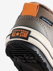 Converse Brown Chuck Taylor Leather Malden Street Infant Boots - Image 17 of 18