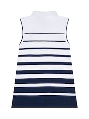 U.S. Polo Assn. Stripe Womens Sleeveless Polo Shirt - Imagen 6 de 7