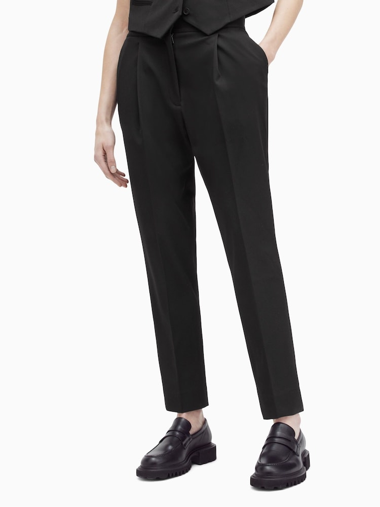 AllSaints Nellie Black Trousers - Image 2 of 6