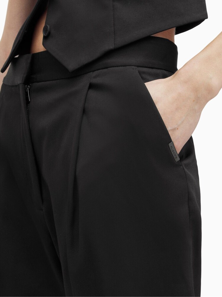 AllSaints Nellie Black Trousers - Image 3 of 6