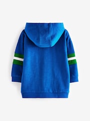Cobalt Blue 100% Cotton Long Sleeve Soft Touch Hoodie (3mths-7yrs) - Image 6 of 8