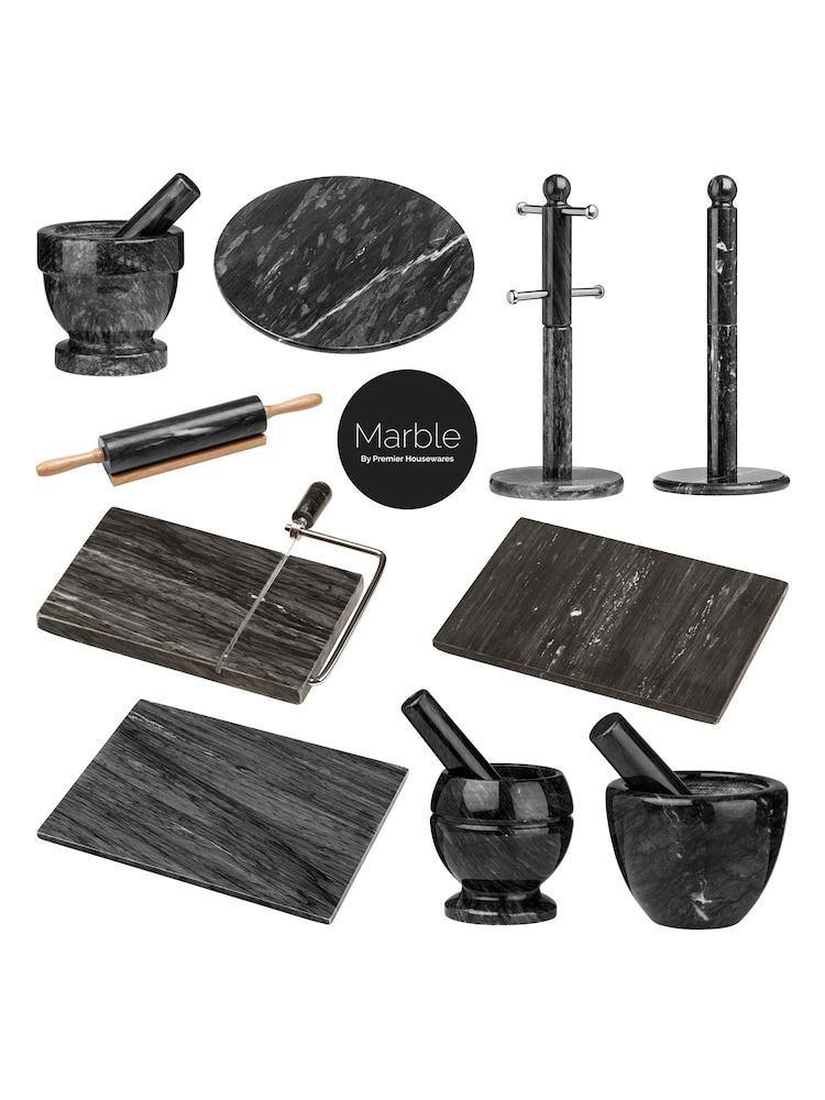 Interiors by Premier Black Marble Chopping Board - Image 3 of 3