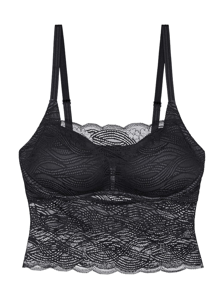 Triumph Lift Smart Bustier Black Bra - Image 5 of 5