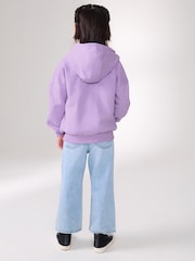 Purple Zip Through Hoodie (3-16yrs) - Image 4 of 7