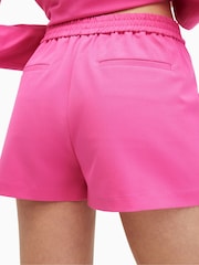 AllSaints Pink Aleida Tri Shorts - Image 5 of 7