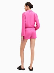 AllSaints Pink Aleida Tri Shorts - Image 6 of 7
