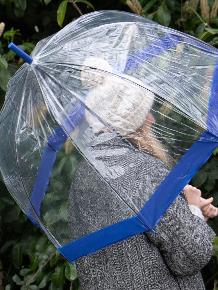 Totes Blue PVC Dome Umbrella - Image 1 of 4