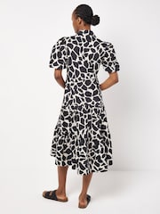 Apricot Black Pebble Tiered Dress - Image 2 of 5