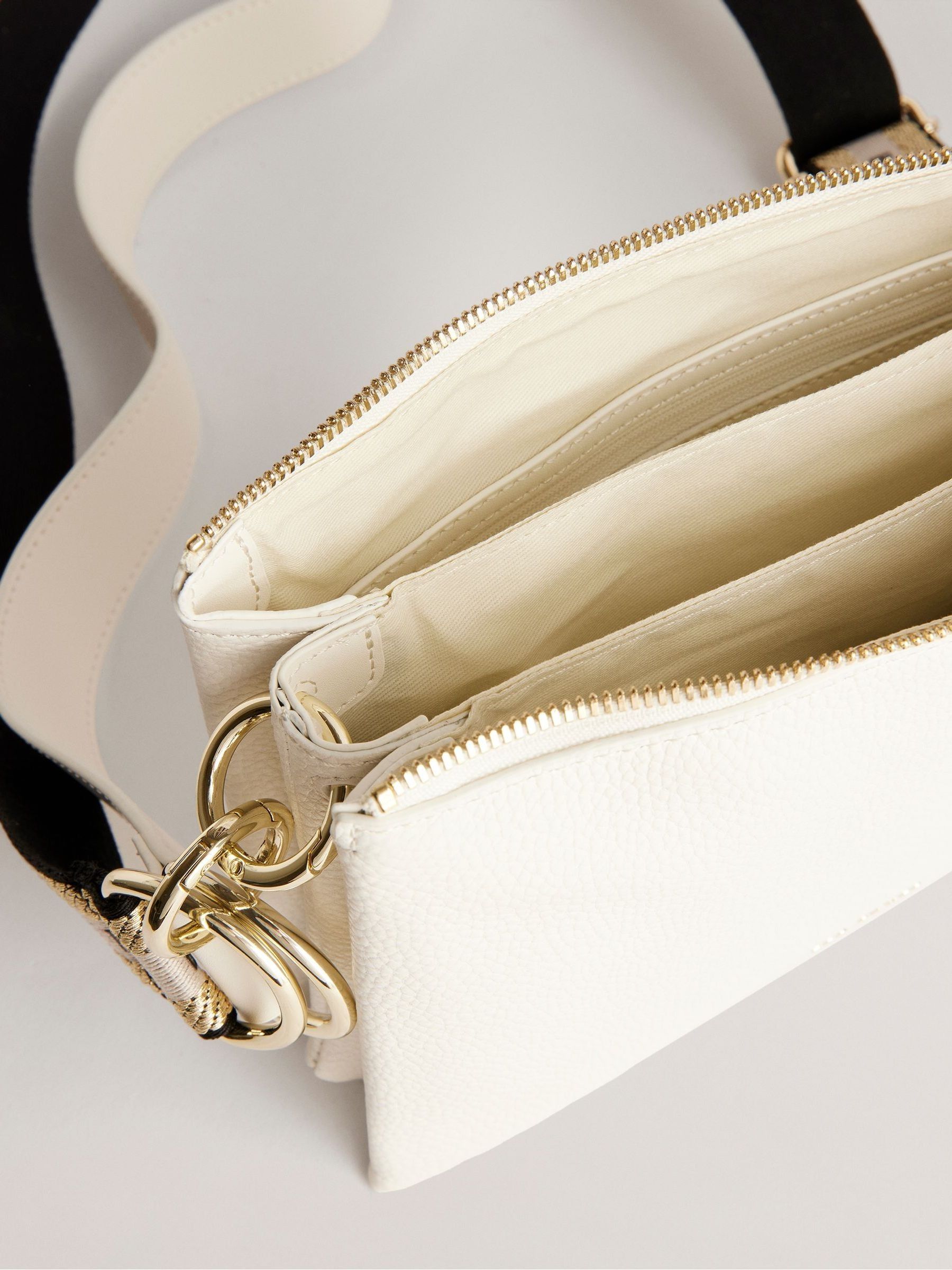 Buy Ted Baker White Branded Webbing Delphia Cross Body Bag from Next Germany