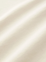 Серо-белый - Свободный крой - Футболка из плотного трикотажа - Image 6 of 6