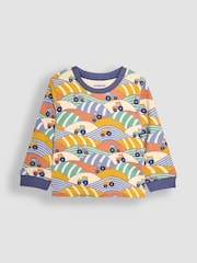 Набор из 2 трикотажных пижам с тракторами JoJo Maman Bébé - Image 2 of 9