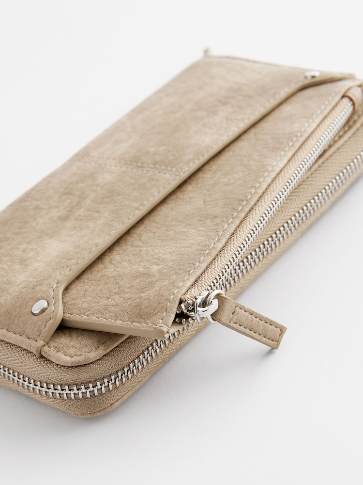 Grey Card Slot Purse - Image 5 of 5