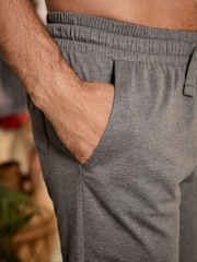 Navy Blue /Grey Open Hem Lasting Fresh Rich Pyjama Bottoms 2 Pack - Image 9 of 14