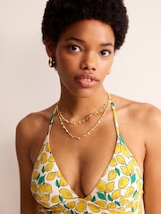 Boden Yellow Symi String Swimsuit - Image 2 of 6