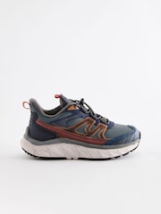 Blue Warm Lined Elastic Lace Trainers - Image 2 of 5