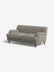 MADE.COM Basket Weave Pumice Grey Orson 2 Seater Sofa - Image 1 of 3