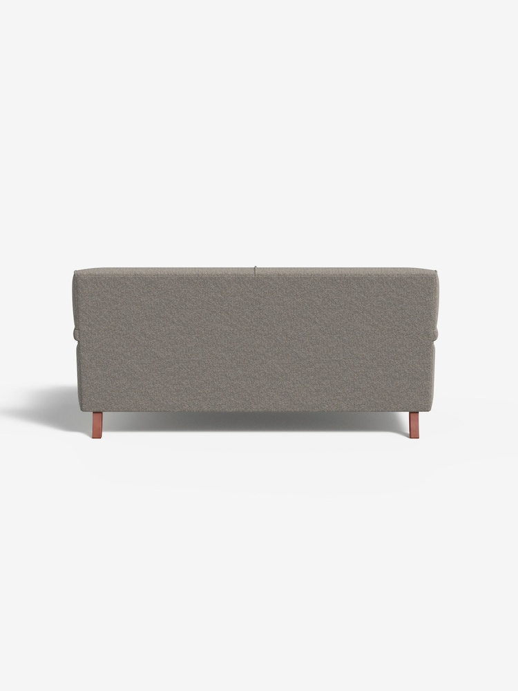 MADE.COM Basket Weave Pumice Grey Orson 2 Seater Sofa - Image 2 of 3