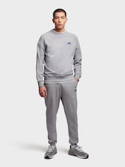 Penfield Grey Mens Relaxed Fit 100% Cotton Original Logo Joggers - Image 3 of 6