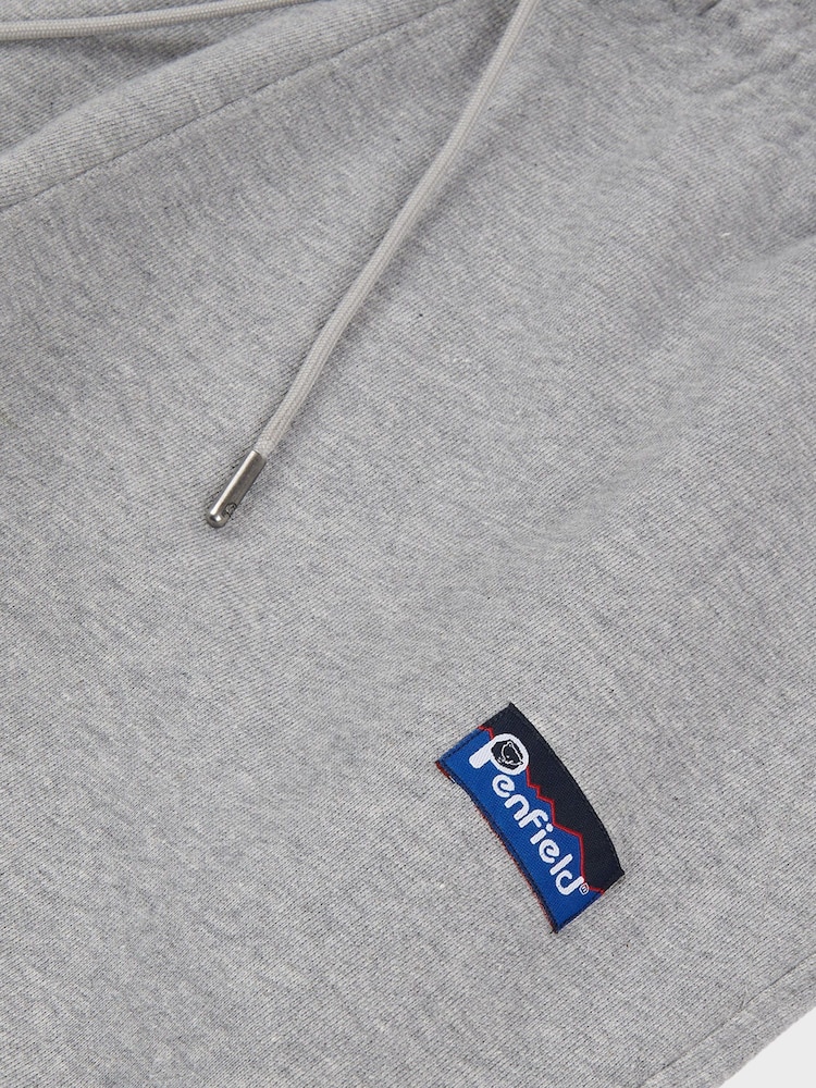 Penfield Grey Mens Relaxed Fit 100% Cotton Original Logo Joggers - Image 6 of 6