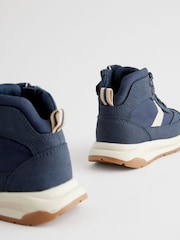 Navy Water Repellant Zip Walker Boots - Image 5 of 6