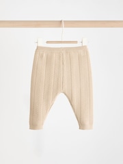 Neutral Baby Knitted Jumper and Leggings Set (0mths-2yrs) - Image 12 of 16