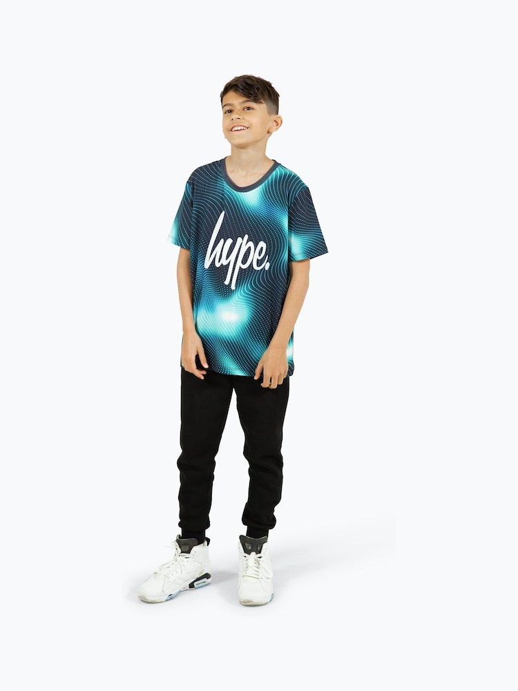 Hype. Boys Multi Spectre Black T-Shirt - Image 1 of 8 Hype. Boys Multi Spectre Black T-Shirt - Image 1 of 8