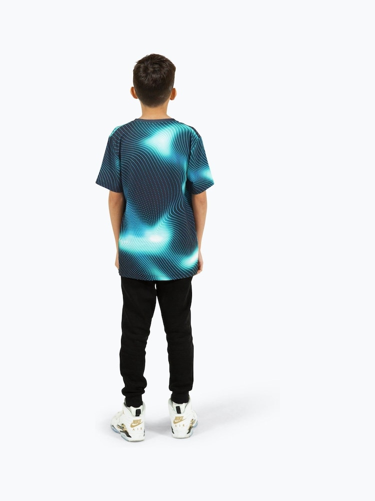 Hype. Boys Multi Spectre Black T-Shirt - Image 2 of 8 Hype. Boys Multi Spectre Black T-Shirt - Image 2 of 8