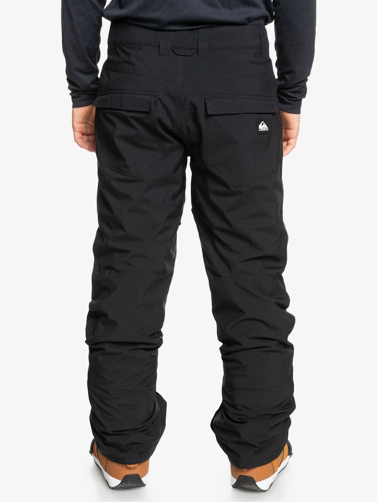 Quiksilver Black Estate Snow Trousers - Image 2 of 8 Quiksilver Black Estate Snow Trousers - Image 2 of 8