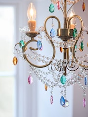 Shabby Chic by Rachel Ashwell® Brass Cordelia Small Chandelier - Image 3 of 4