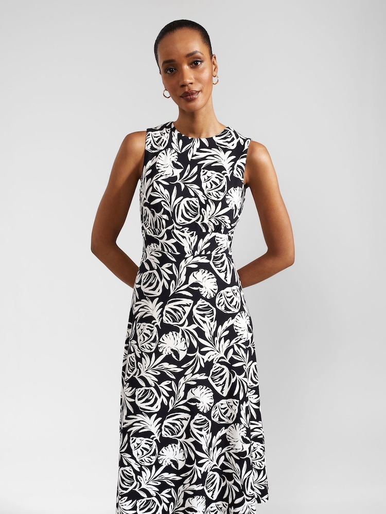 Hobbs Black Petite Petite Marylise Dress - Image 1 of 3