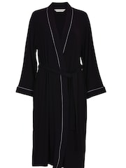 Cyberjammies Black Long Jersey Dresssing Gown - Image 4 of 4