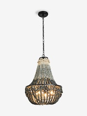 Black Tahlia 3 Light Chandelier Ceiling Light Fitting - Image 4 of 4