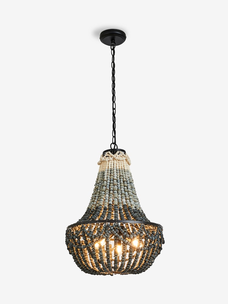 Black Tahlia 3 Light Chandelier Ceiling Light Fitting - Image 4 of 4
