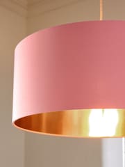 Pink Rico Easy Fit Shade Drum Ceiling Light - Image 3 of 4
