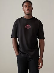 Черное/красное японское дерево - Christmas 100% Cotton T-Shirt - Изображение 2 из 8
