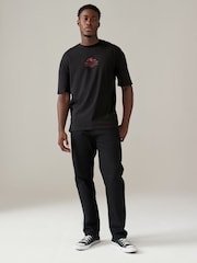 Черное/красное японское дерево - Christmas 100% Cotton T-Shirt - Изображение 3 из 8