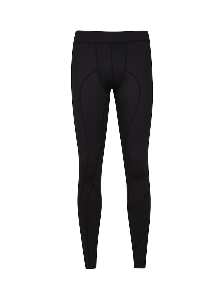 Mountain Warehouse Black Mens Stretch Running Leggings - Image 1 of 5