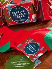 Festive Sock and Jokes Set - Image 3 of 3