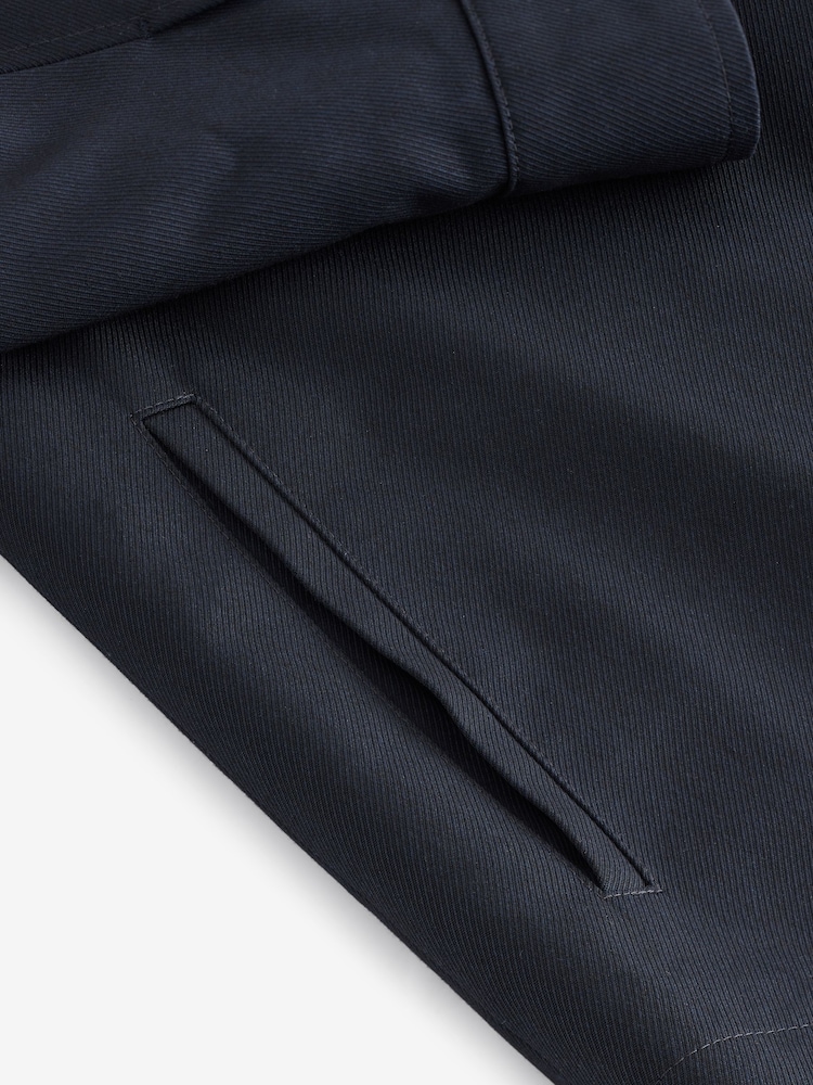 Granatowy - Twill Coach Jacket - Image 11 of 12