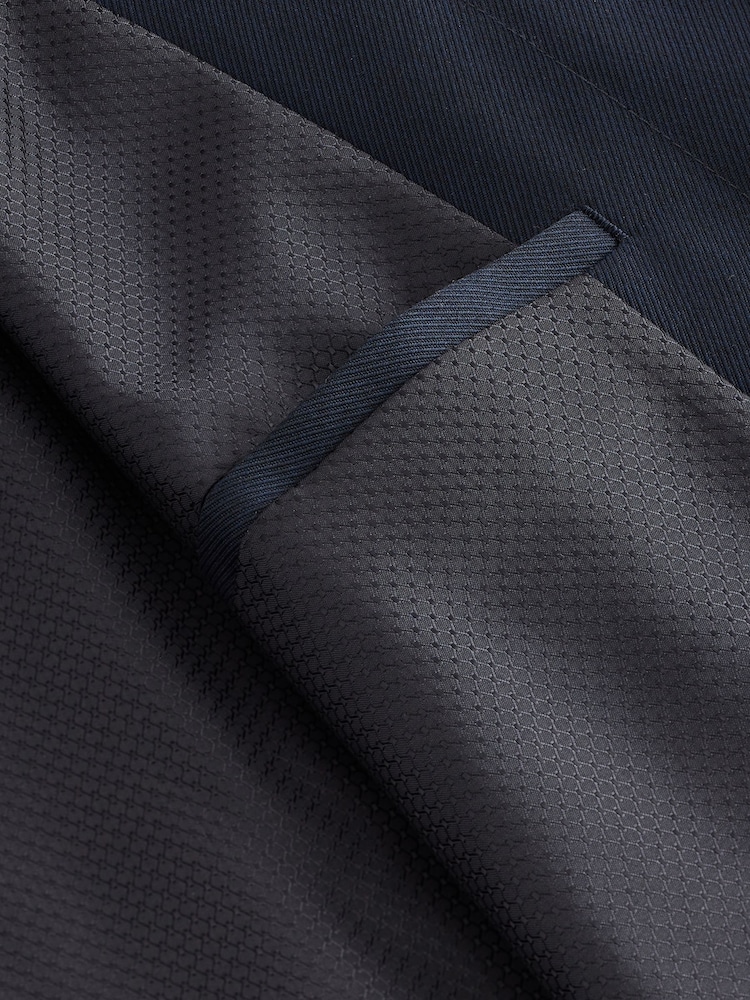 Navy Blue Twill Coach Jacket - Image 12 of 12